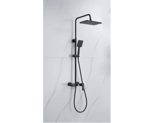 Душевая система Knotlor KN-72/BL, черный