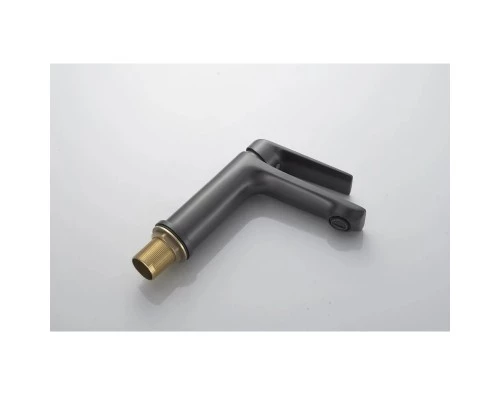 Cмеситель для раковины Knotlor KN-60/GM, оружейная сталь