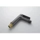 Cмеситель для раковины Knotlor KN-60/GM, оружейная сталь