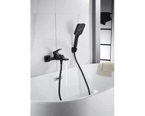 Смеситель для ванны Knotlor KN-22/BL, черный
