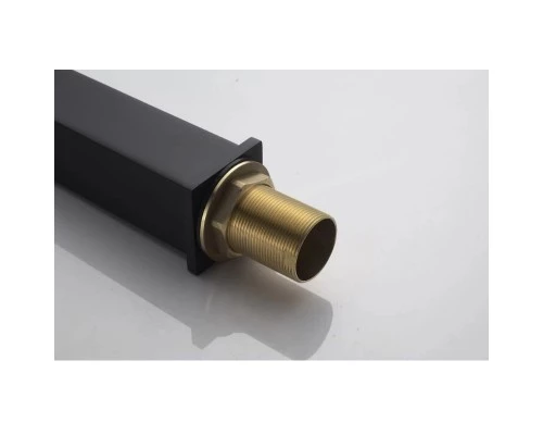 Смеситель для раковины высокий Knotlor KN-24/BL, черный