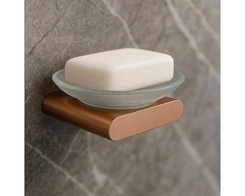 Мыльница Knotlor SD101RB, бронза