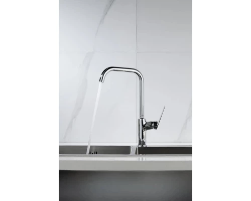 Смеситель для кухни Knotlor KN-61, хром