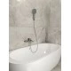 Смеситель для ванны Knotlor KN-32, хром