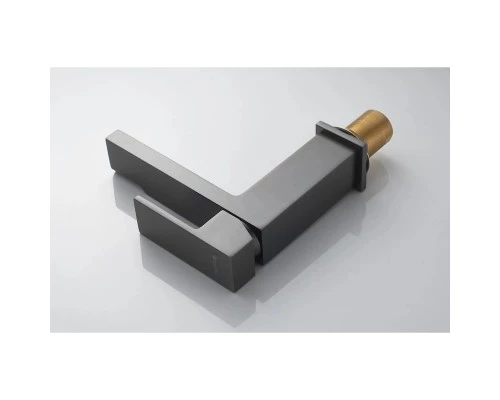 Cмеситель для раковины Knotlor KN-20/GM, оружейная сталь