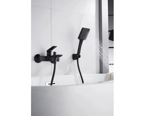 Смеситель для ванны Knotlor KN-71/BL, черный