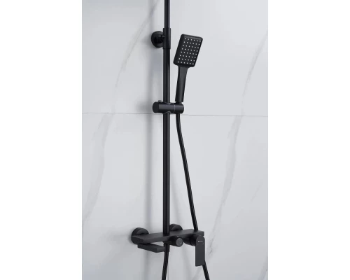 Душевая система Knotlor KN-72/BL, черный