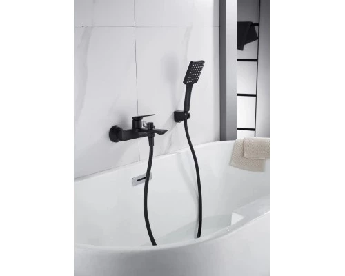 Смеситель для ванны Knotlor KN-71/BL, черный
