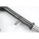 Cмеситель для раковины Knotlor SS-30/GM, оружейная сталь