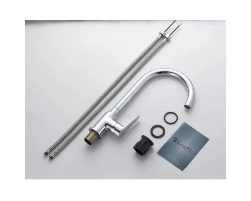 Смеситель для кухни Knotlor KN-51, хром