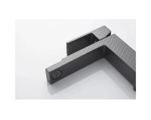 Cмеситель для раковины Knotlor KN-20/GMP, оружейная сталь