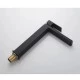 Смеситель для раковины высокий Knotlor KN-24/BL, черный