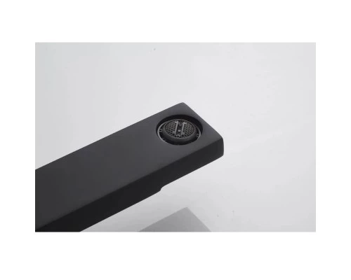 Смеситель для раковины высокий Knotlor KN-24/BL, черный