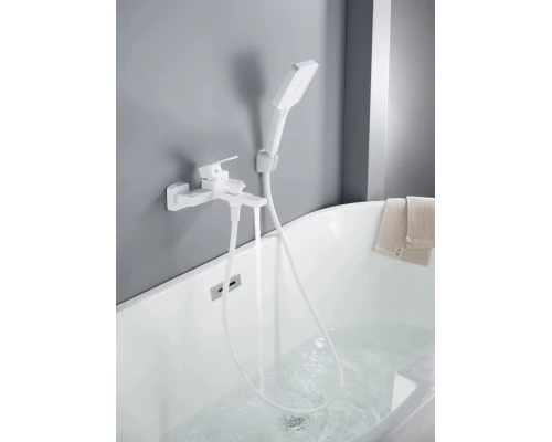 Смеситель для ванны Knotlor KN-22/WY, белый