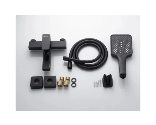Смеситель для ванны Knotlor KN-22/BL, черный