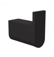 Крючок для ванной комнаты Knotlor RH102BL, черный