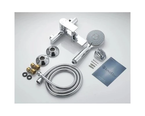 Смеситель для ванны Knotlor KN-32, хром