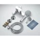 Смеситель для ванны Knotlor KN-32, хром