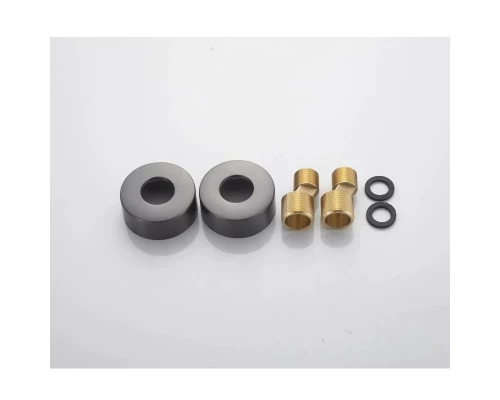 Душевая система Knotlor KN-62/GM, вороненая сталь