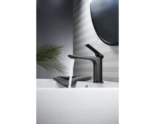 Cмеситель для раковины Knotlor KN-70/BL, черный