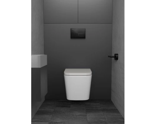 Клавиша смыва Knotlor BIS103BL, черный (серия 2)