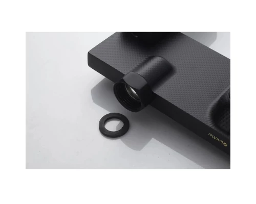 Душевая система Knotlor KN-72/BL, черный