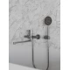 Смеситель для ванны Knotlor SS-03, сатин