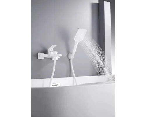 Смеситель для ванны Knotlor KN-22/WY, белый