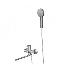 Смеситель для ванны Knotlor KN-33, хром