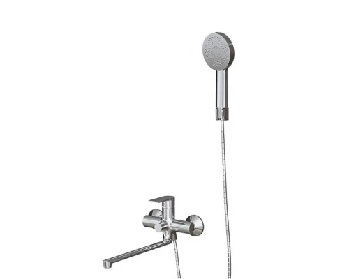 Смеситель для ванны Knotlor KN-33, хром