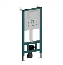 Инсталляция для подвесного унитаза Knotlor ISWC501FG, бирюзовый (серия 2)