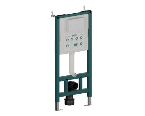 Инсталляция для подвесного унитаза Knotlor ISWC501FG, бирюзовый (серия 2)