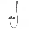 Смеситель для ванны Knotlor KN-22/GM, вороненая сталь