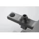 Смеситель для ванны Knotlor KN-22/GM, вороненая сталь