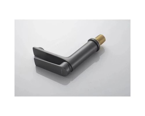 Cмеситель для раковины Knotlor KN-60/GM, оружейная сталь