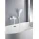 Смеситель для ванны Knotlor KN-22/WY, белый
