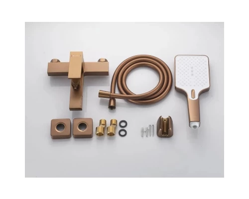 Смеситель для ванны Knotlor KN-22/RB, бронза