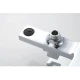 Смеситель для ванны Knotlor KN-22, хром