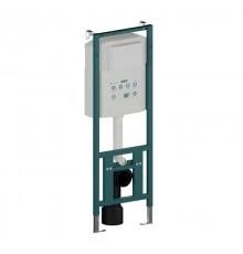 Инсталляция для подвесного унитаза Knotlor ISWC401FG, бирюзовый (серия 2)
