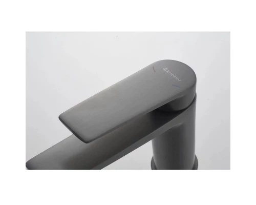 Cмеситель для раковины Knotlor KN-60/GM, оружейная сталь