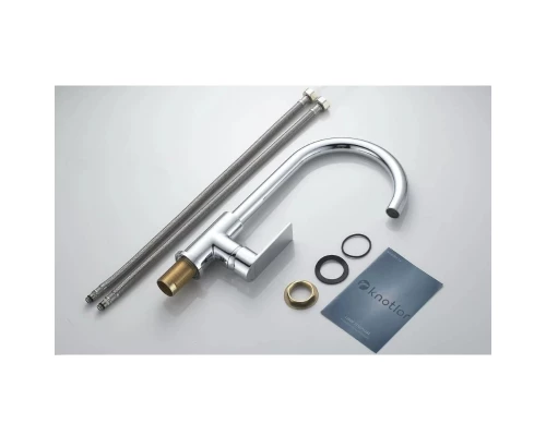 Смеситель для кухни Knotlor KN-31, хром