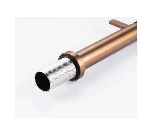 Смеситель для раковины высокий Knotlor SS-31/RB, бронза