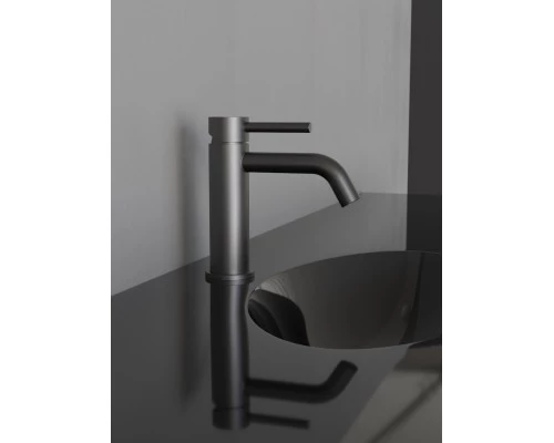 Cмеситель для раковины Knotlor SS-20/GM, оружейная сталь