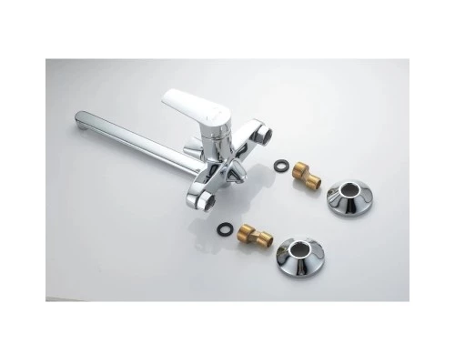 Смеситель для ванны Knotlor KN-13, хром