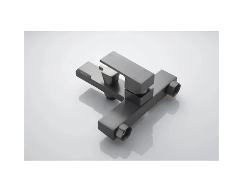 Смеситель для ванны Knotlor KN-22/GM, вороненая сталь