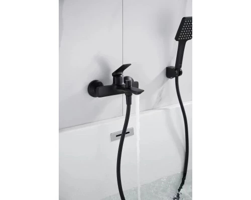 Смеситель для ванны Knotlor KN-71/BL, черный