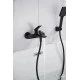 Смеситель для ванны Knotlor KN-71/BL, черный