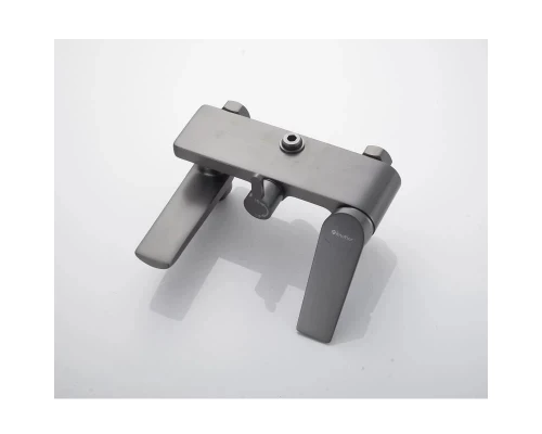 Душевая система Knotlor KN-62/GM, вороненая сталь