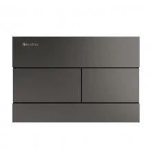 Клавиша смыва Knotlor BIS103GM, вороненая сталь (серия 2)