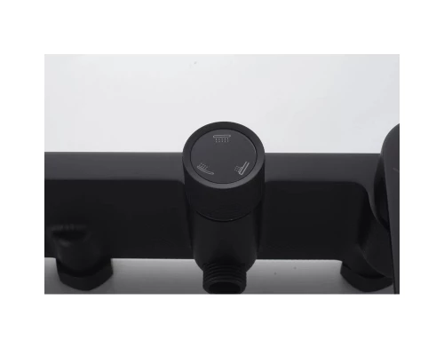 Душевая система Knotlor KN-72/BL, черный